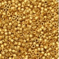 Miyuki delica beads 11/0 - Plated matte gold 24kt DB-331